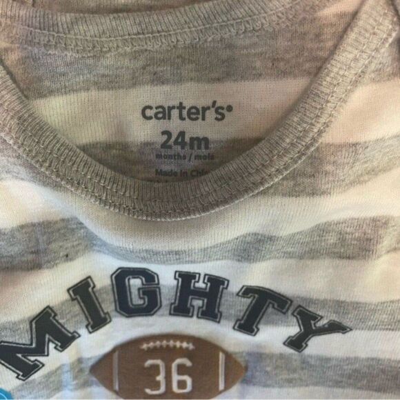 Carter's 5 Pk Short Sleeve Bodysuits Mighty Cute, 24 Months NWT - Picture 7 of 8